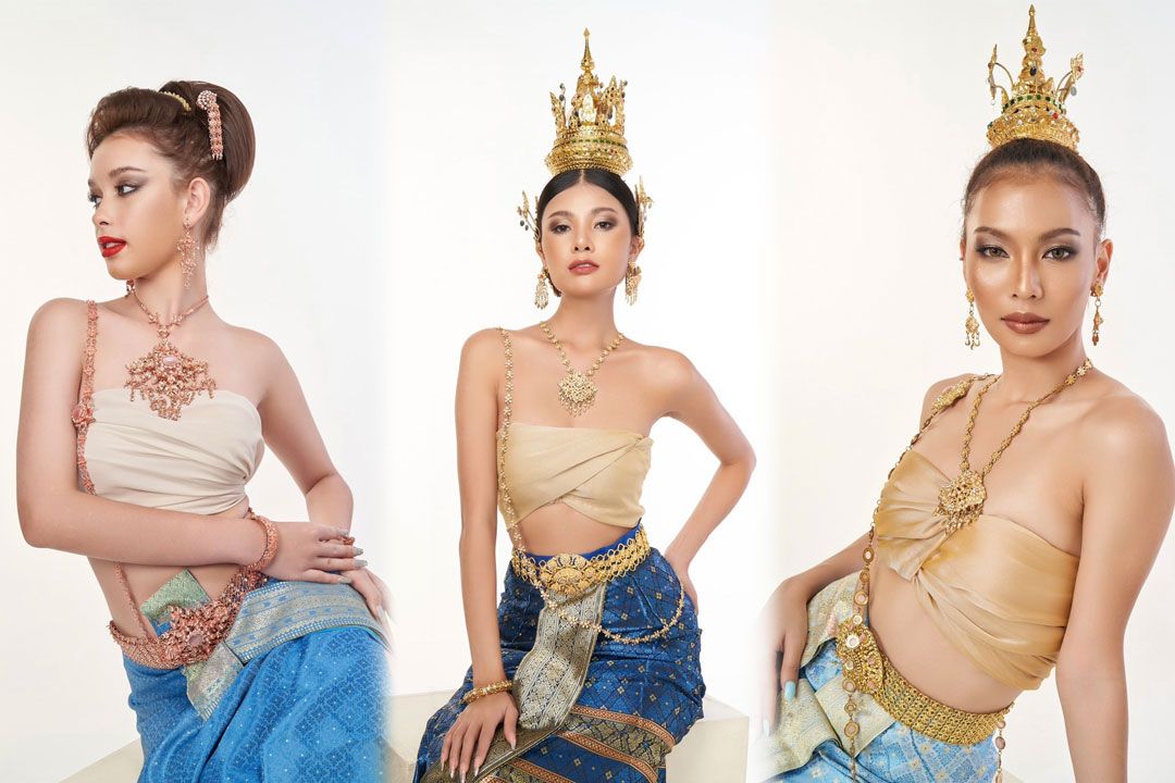 3 สาว ‘Miss sexy Thailand’ อวด!ความงามอย่างไทยในวันสงกรานต์
