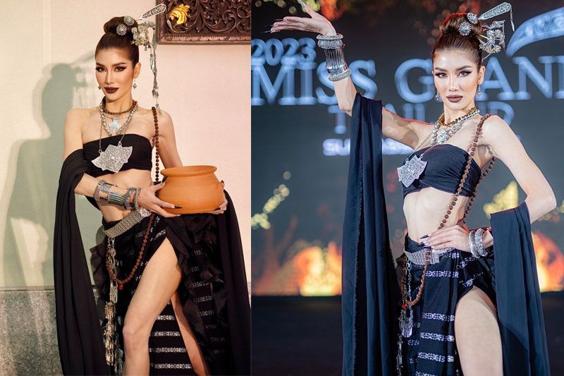 เหมือนโดนสะกด!'กรุ๊ป-ทมิตา'โชว์ลีลาพรีเซนต์ชุด 'เอาคนรักของกูคืนมา มนต์ตราผ่าจ้าน'