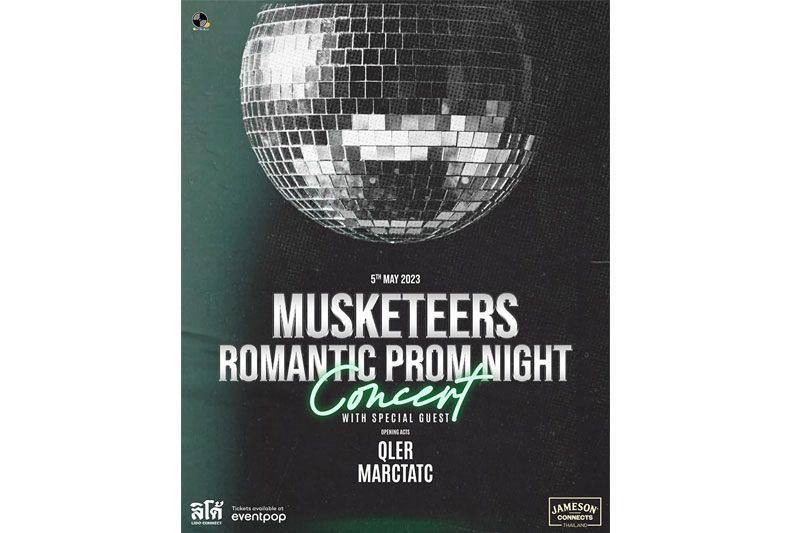'Musketeers'เสิร์ฟความโรแมนติก ในงาน 'MUSKETEERS ROMANTIC PROM NIGTH CONCERT'