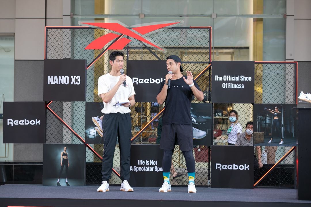 Reebokยกยิมบุกใจกลาง Central World ทดสอบความเจ๋งรุ่น Nano X3