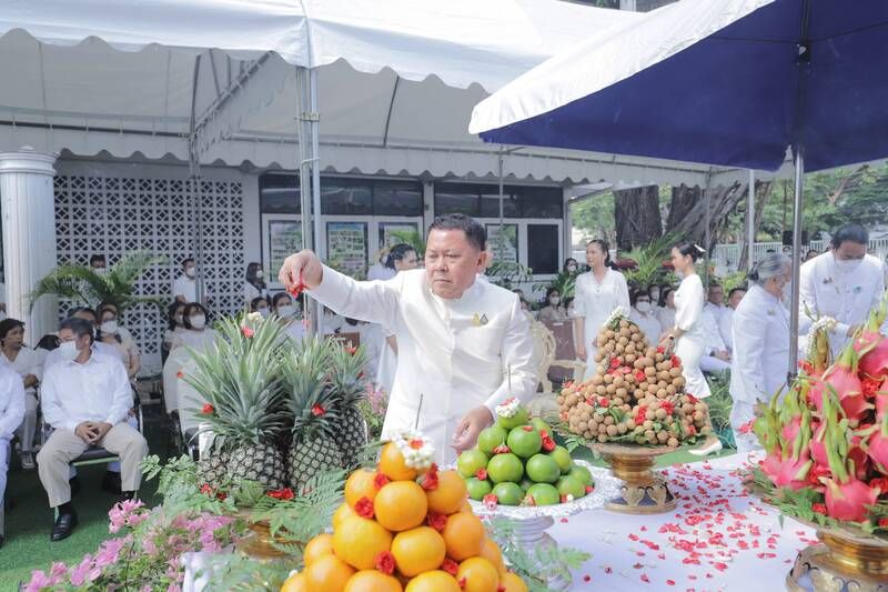 กรมส่งเสริมการเกษตรจัดพิธีบวงสรวแทรก/แก้ไข Anchorงคันไถงานพระราชพิธีพืชมงคลจรดพระนังคัลแรกนาขวัญปี2566