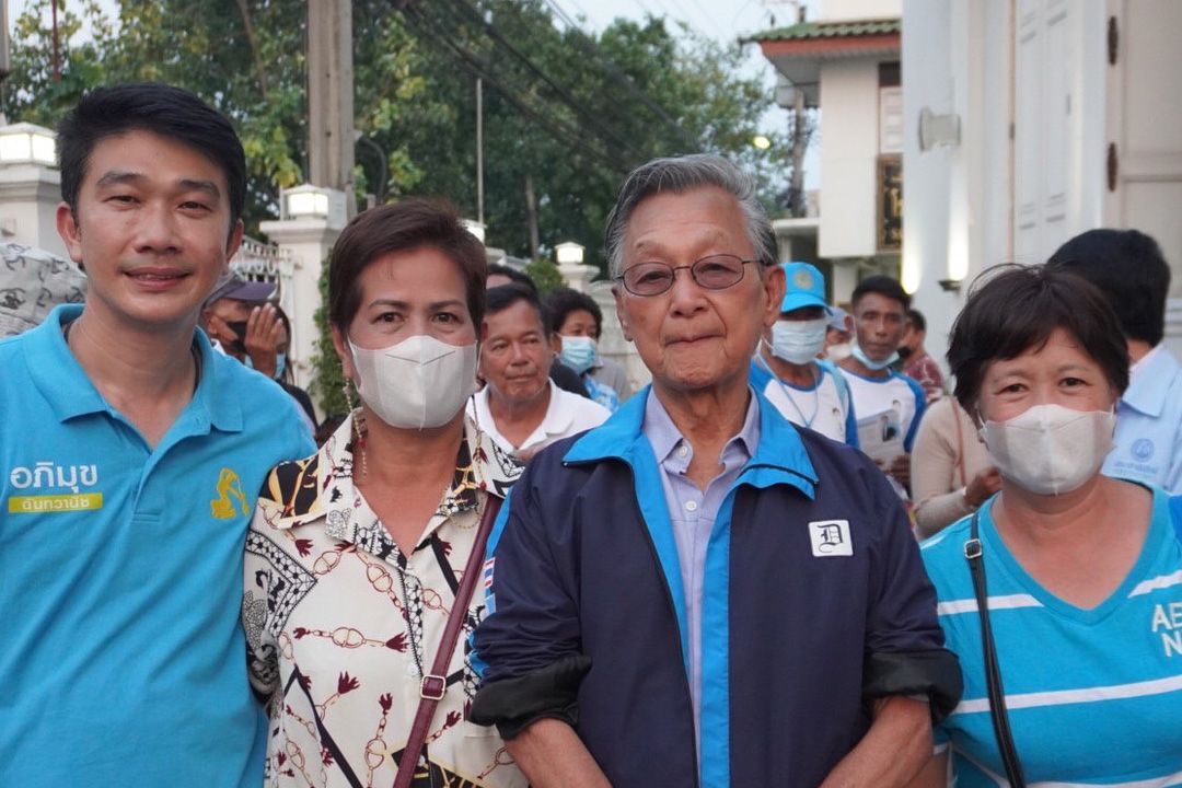'ชวน' ชู 'อภิมุข เบอร์ 7 บางคอแหลม'เป็นคนตั้งใจ  ย้ำ'ปชป.'เป็นพรรคซื่อสัตย์