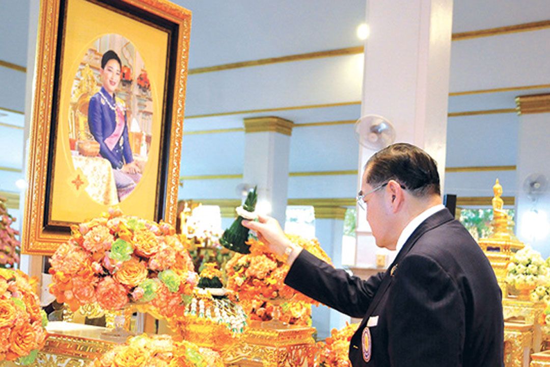 รวมใจเพื่อนพึ่ง (ภาฯ) เจริญพระพุทธมนต์ ถวายเป็นพระราชกุศล‘สมเด็จฯเจ้าฟ้าพัชรกิติยาภา’ณ วัดปทุมวนาราม