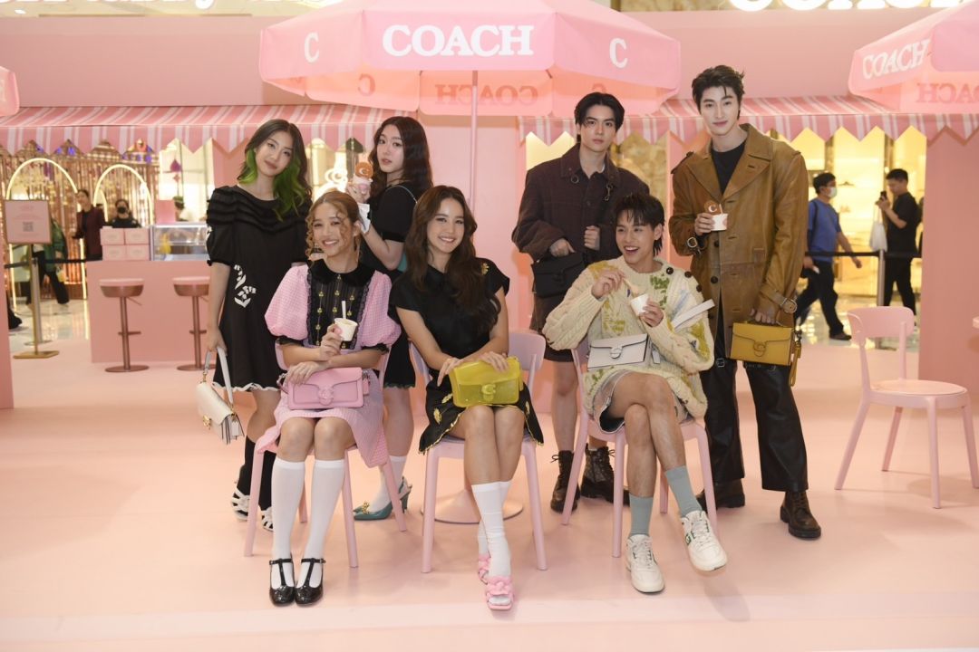 'บิวกิ้น-โบว์-จูเน่-ยอร์ช-บลู-โจริญ-อ๊ะอาย'ร่วมงานเปิดตัว 'the COACH tabby shop'