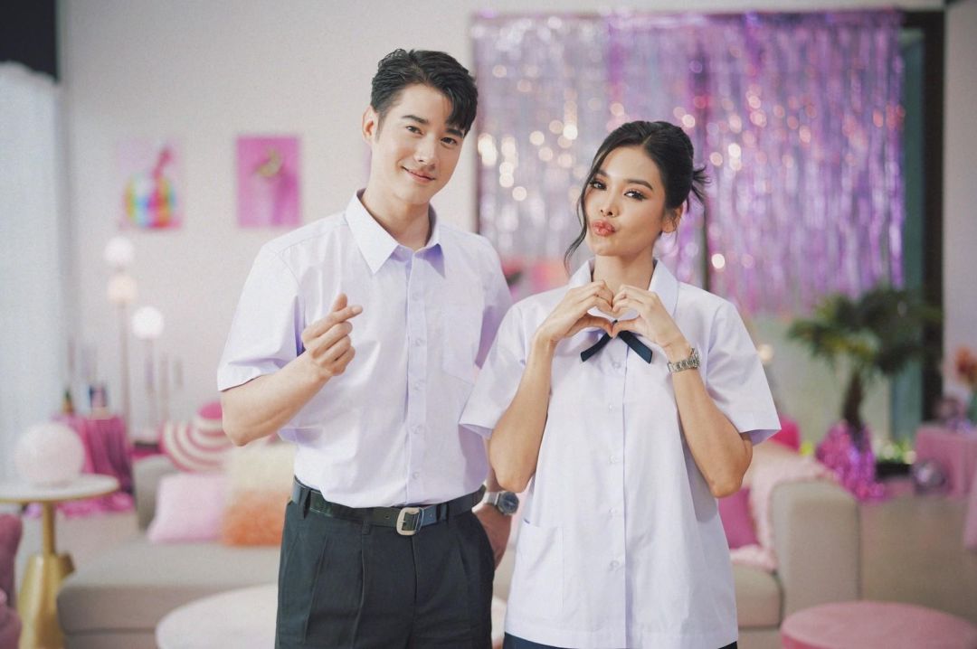 'อิงฟ้า'กรี๊ดลั่นเขิน มาริโอ้ เสิร์ฟโมเม้นต์สุดน่ารักกระชากวัยใส่ชุดนักเรียน