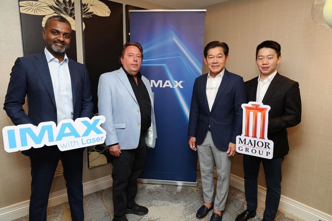 เมเจอร์ ซีนีเพล็กซ์กรุ้ป ประกาศแผนความร่วมมือ IMAX Corpครั้งใหญ่