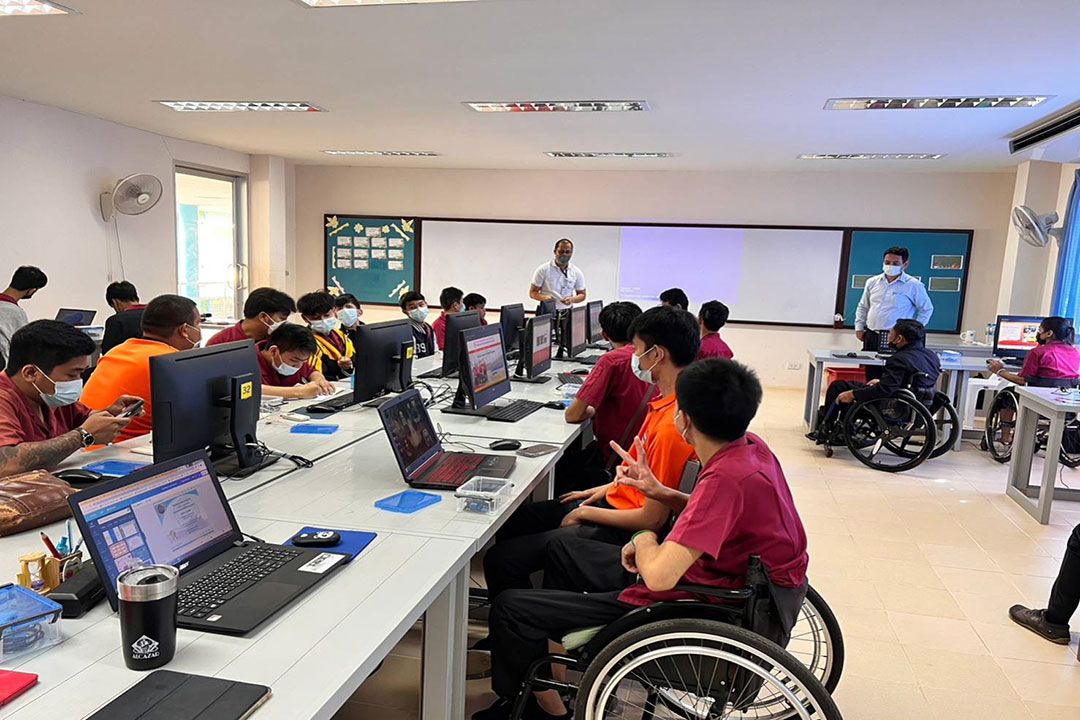 ว.เทคโนโลยีพระมหาไถ่ หนองคาย เปิดโอกาสคนพิการภาคอีสานเรียนฟรี