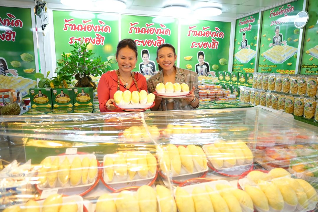 'น้ำหวาน'บุก 'ร้านทุเรียนกิโลละหมื่น'