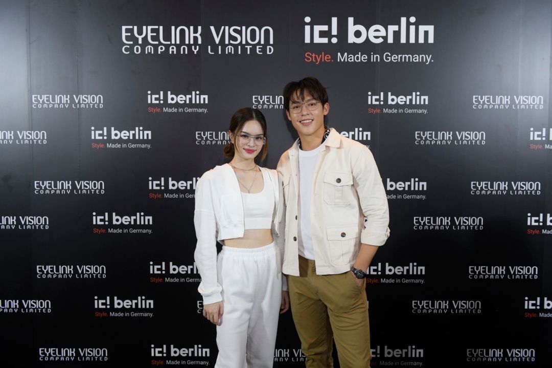 'หมาก'ควง 'แอลลี่'เปิดตัวแว่นตาฟังก์ชั่นนอลสุดหรู ic!berlin Silk Pure Collection