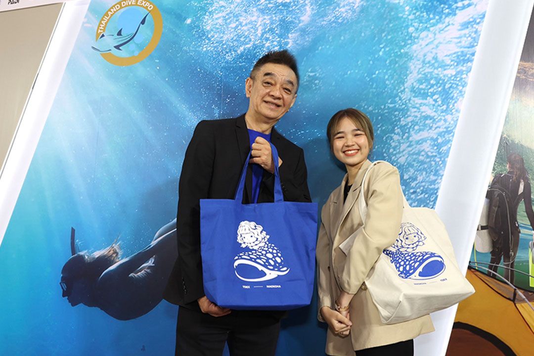 Thailnd Dive Expo เปิดจำหน่ายกระเป๋าคอลเลคชั่นพิเศษรายได้เพื่ออนุรักษ์ทะเล