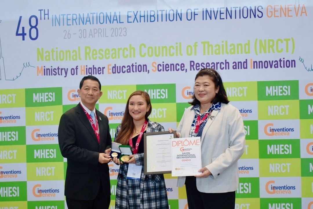 นวัตกรรมเพื่อความปลอดภัยอาหารฝีมือคนไทยชนะเลิศรางวัลเหรียญทองสิ่งประดิษฐ์ระดับโลกจากสวิสเซอร์แลนด์