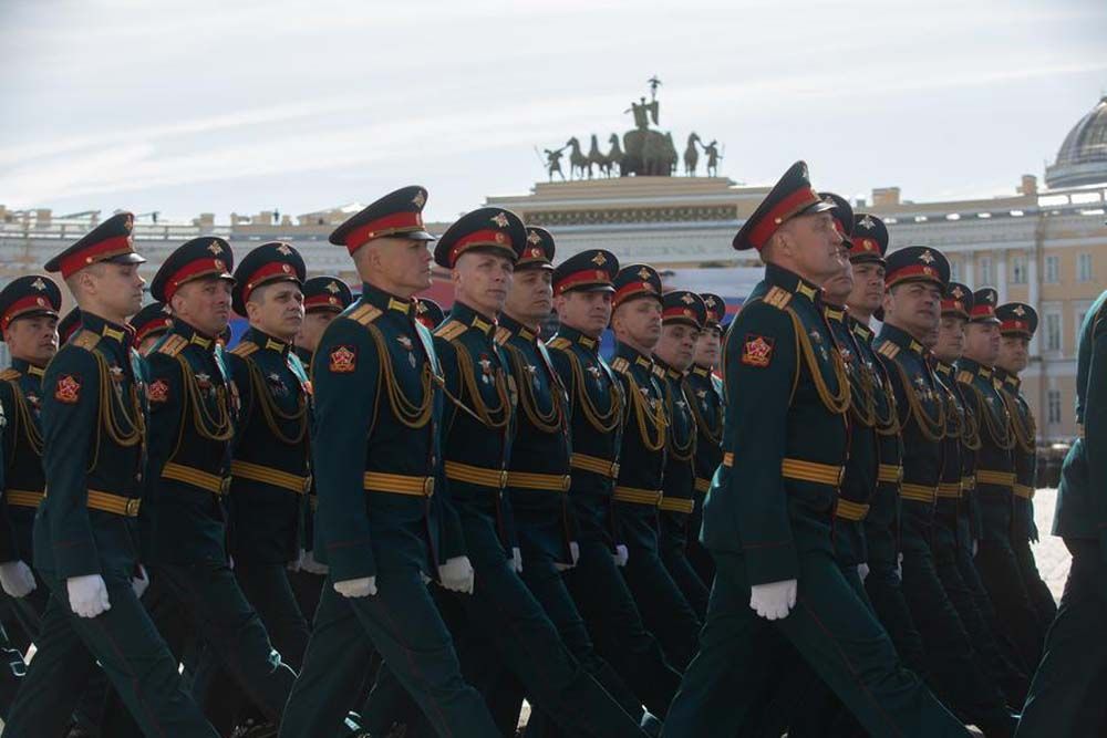 Photo of the week : ทหารรัสเซียสวนสนามฉลอง ‘วันแห่งชัยชนะ’
