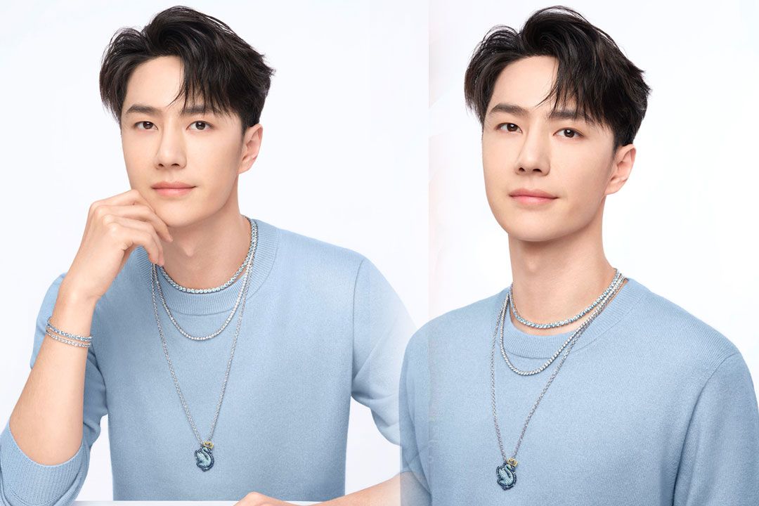 ‘หวัง อี้ป๋อ’เปล่งประกายในสวารอฟกี้ SPRING SUMMER 2023