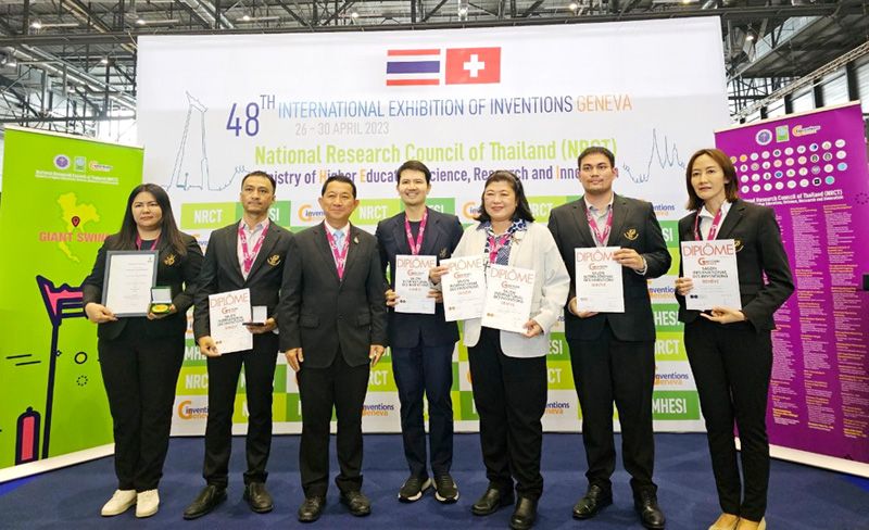 ม.สวนดุสิตคว้า 8 รางวัลนานาชาติ  ด้านผลงานวิจัยและนวัตกรรม