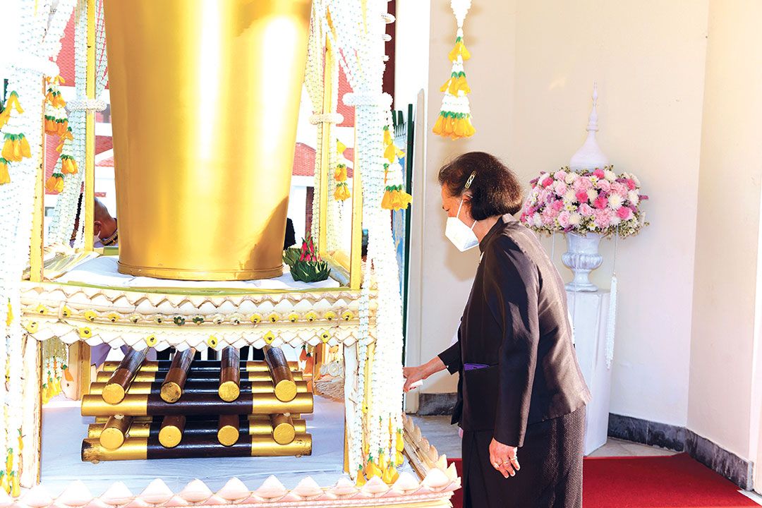 พระราชทานเพลิงศพ คุณหญิงสุชาดา ถิระวัฒน์ อดีตรองประธานมูลนิธิร่วมจิตต์น้อมเกล้าฯ เพื่อเยาวชนฯ