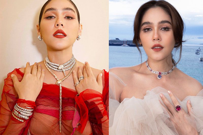 ชมกันชัดๆ เซตเครื่องประดับสุดหรู 'บุลการี'สุดเริ่ดของ'ชมพู่ อารยา'ประชันคนดังระดับโลก เฉิดฉายบนพรมแดงคานส์ครั้งที่ 76