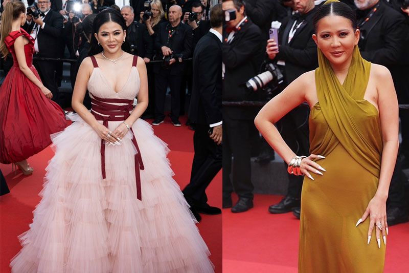 คอลมีตัวให้นมบุตร!ควีนแฟชั่นนิสต้าไทย'ป่าน ณิชาภัทร'ฟาด2ลุคแพงๆ เขย่าพรมแดงเมืองคานส์