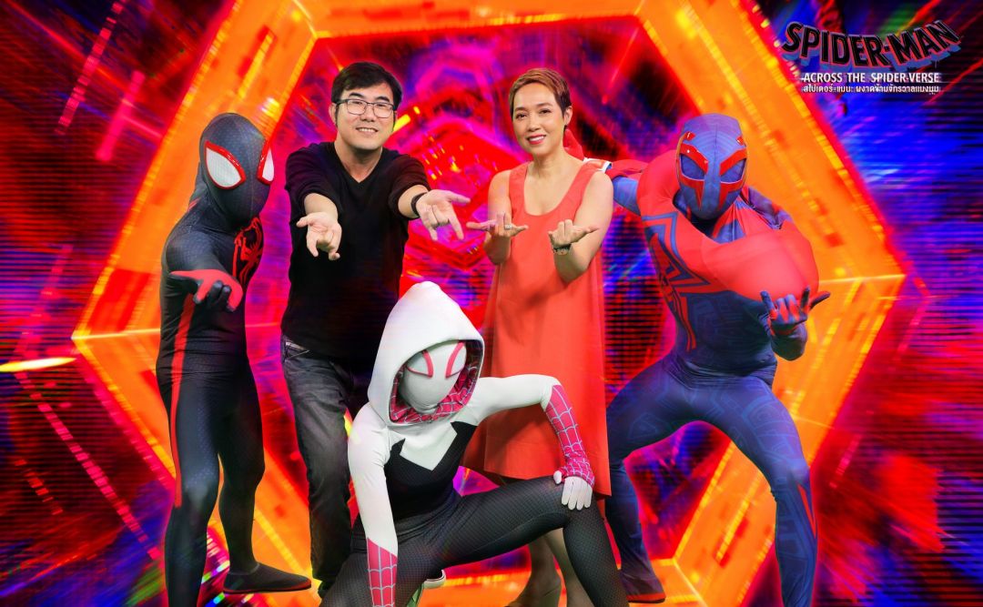 ผู้บริหารโซนี่ พิคเจอร์ส ประเทศไทย จับมือ HOMETOWN HERO การันตีSPIDER-MAN: ACROSS THE SPIDER-VERSE คือภาพยนตร์แอนิเมชั่นที่ดีที่สุด