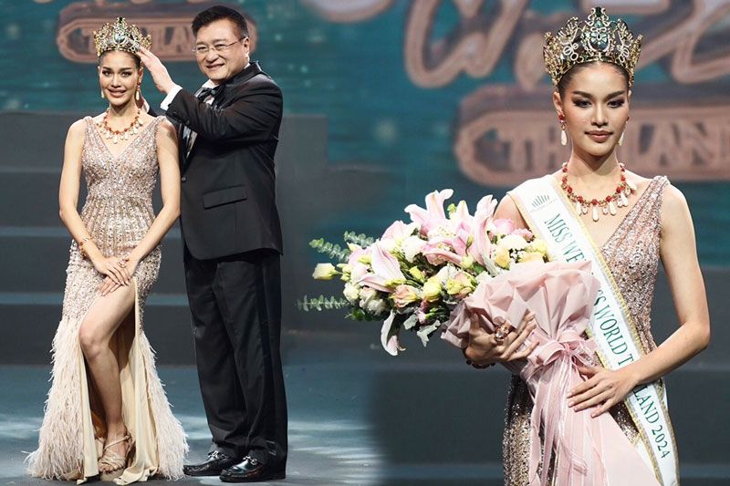 'จอย-กนกอร'คว้ามงกุฎสาวพร้อมเงินล้าน!รับตำแหน่งสุขสภาพคนแรกของเมืองไทย'MISS WELLNESS WORLDTHAILAND 2024'