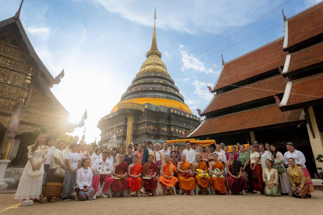 สว.นท ผนึกกำลัง ศิลปินดาราจิตอาสา ร่วมกิจกรรมงานบุญใหญ่'ห่มผ้าพระธาตุลำปางหลวง เสริมบารมี สืบสานพุทธศาสนา ประจำปี ๒๕๖๖'