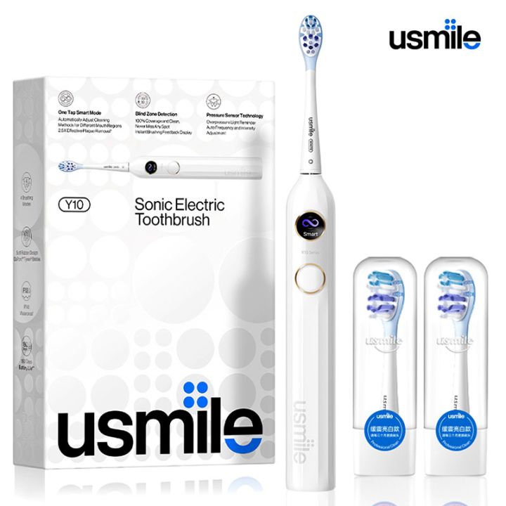 แปรงสีฟันไฟฟ้ารุ่นล่าสุด usmile รุ่น Y16  เพื่อการทำความสะอาดช่องปากที่ดียิ่งขึ้น