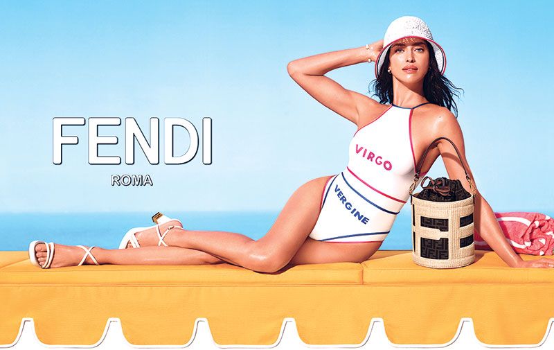 FENDI ASTROLOGY ซัมเมอร์ แคปซูล 2023 คอลเลคชั่นชุดว่ายนํ้าและชุดชายหาดสำหรับทุกราศี ภายใต้ดวงอาทิตย์
