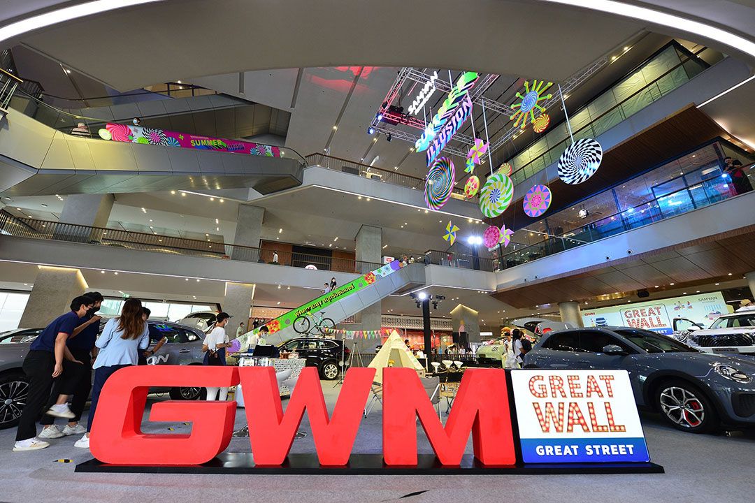 'GWM'ชูแนวคิดตอบโจทย์ไลฟ์สไตล์ผู้ใช้งาน ผ่านพื้นที่สุดสร้างสรรค์ ในกิจกรรม'Great Wall Great Street'