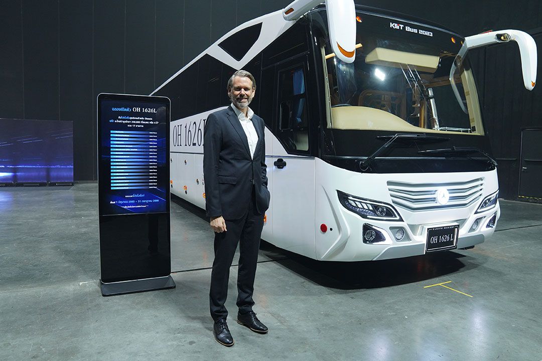 DCVT เขย่าตลาดรถบัสส่ง Mercedes-Benz Bus รุ่นใหม่ หนุนผู้ประกอบการขนส่ง