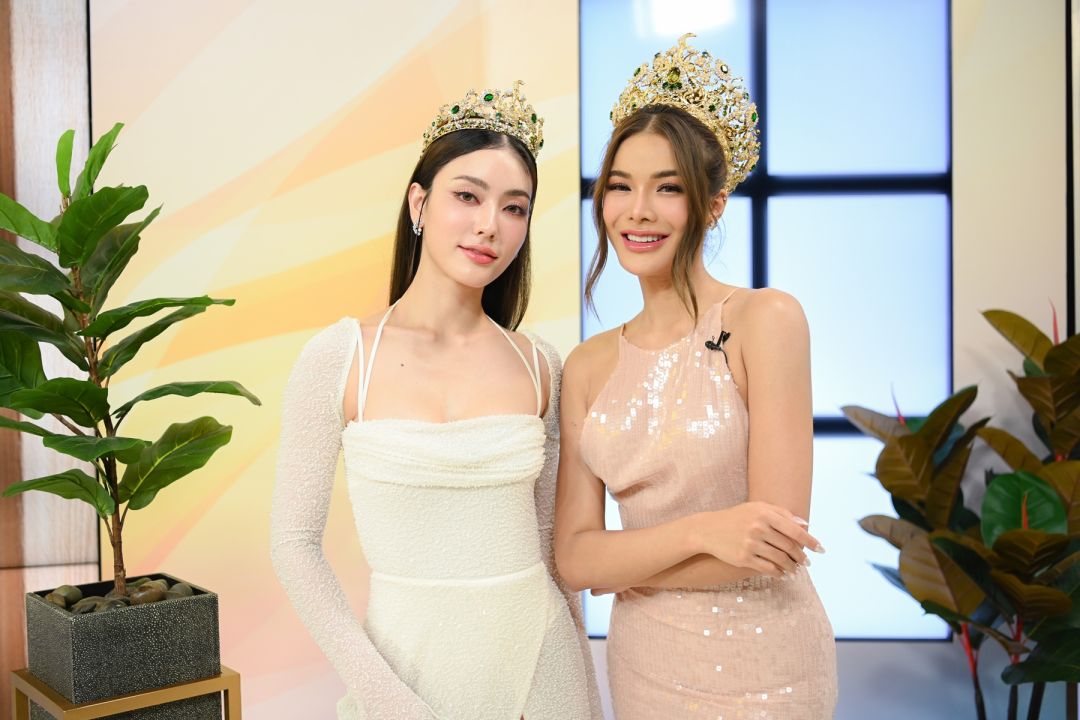 'อุ้ม-มีนา'คู่จิ้นมิสแกรนด์ไทยแลนด์ ฟินจิกหมอนจับมือฝ่ากระแสดราม่า!