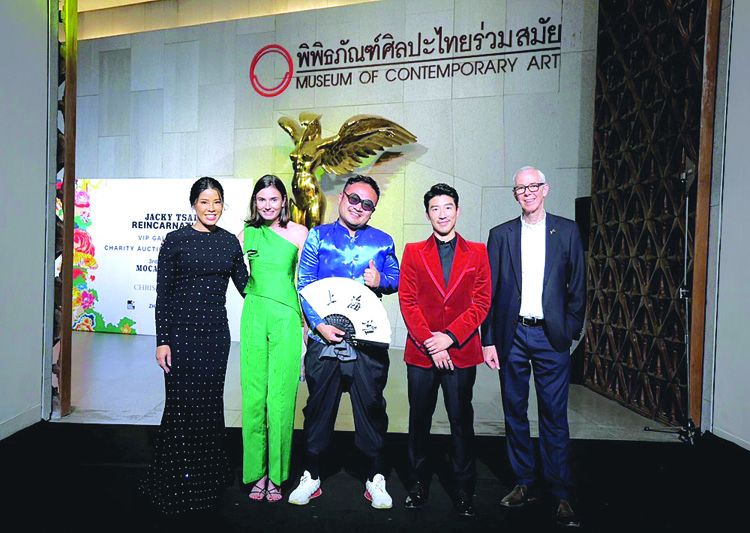 Jacky Tsai ประมูลงานศิลป์ชิ้นมาสเตอร์พีซ สมทบทุนมูลนิธิ Save Wild Tigers