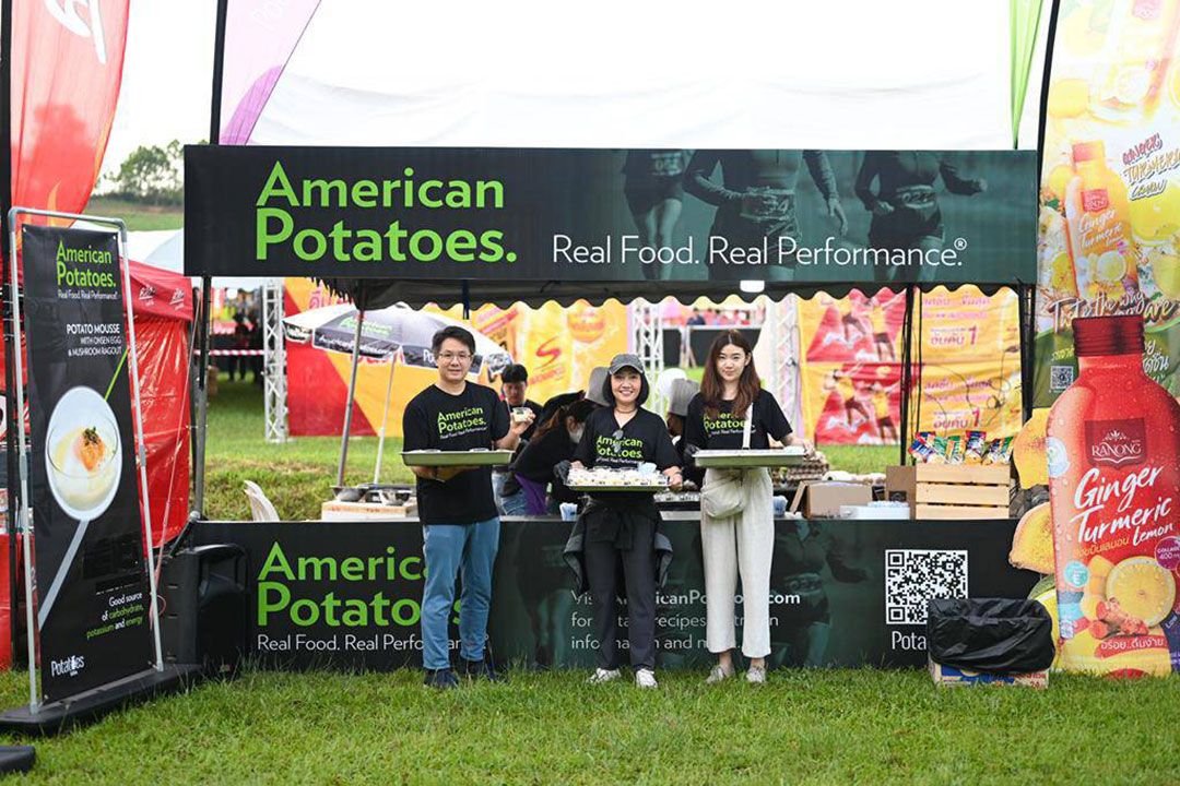 American Potatoes จัดหนักเมนูมันฝรั่งอเมริกัน บูสพลังให้นักวิ่งเขาค้อมาราธอน 2023