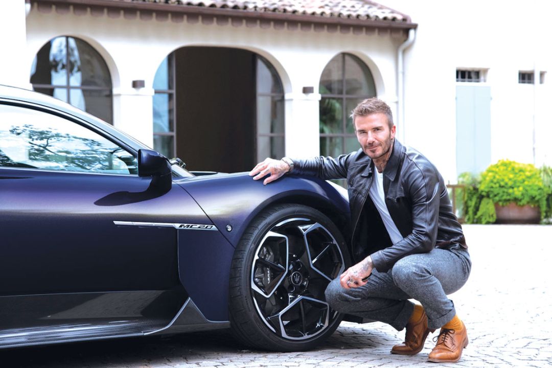 เดวิด เบ๊คแฮม ร่วมออกแบบ มาเซราติ คอลเลคชั่นฟูโอริเซรี สุดลํ้า