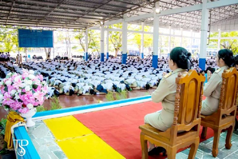 รร.ตากพิทยาคม จัดพิธีไหว้ครู