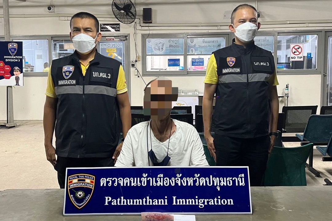 ‘ตม.ปทุมธานี’จับชายชาวตุรกี โอเวอร์สเตย์ 148 วัน