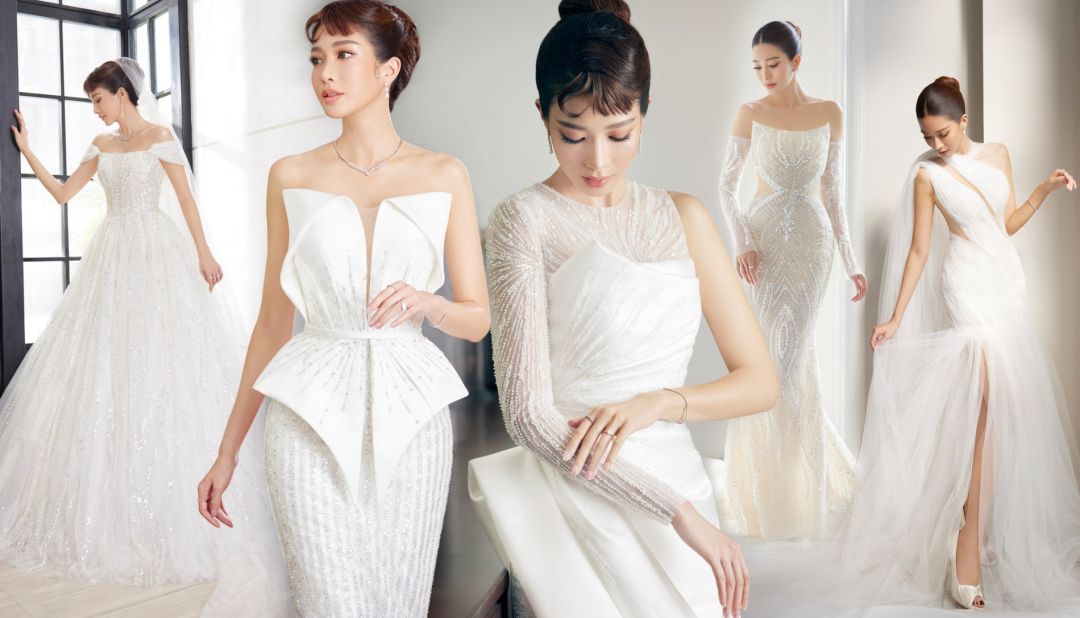 'ไอซ์ อธิชนัน'อวดเทรนด์ชุดแต่งงานกับ 10 ลุคสุดปัง สไตล์ห้องเสื้อ วนัช เฟิร์ส