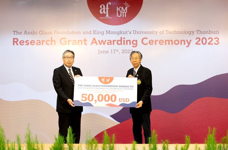 6 นักวิจัย มจธ. รับทุนวิจัย จากมูลนิธิกระจกอาซาฮี ปี 2566