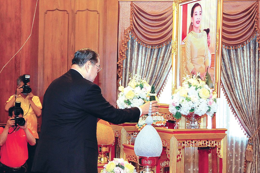 มูลนิธิอาสาเพื่อนพึ่ง (ภาฯ) จัดพิธีเจริญพระพุทธมนต์ถวายเป็นพระกุศล‘พระองค์ภา’