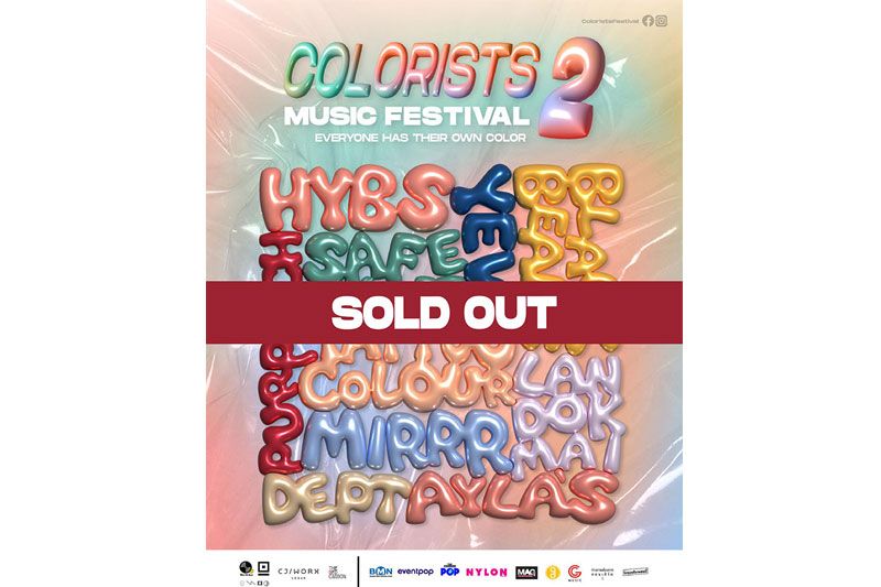 SOLD OUT ชั่วพริบตา 'COLORISTS MUSIC FESTIVAL ครั้งที่ 2'