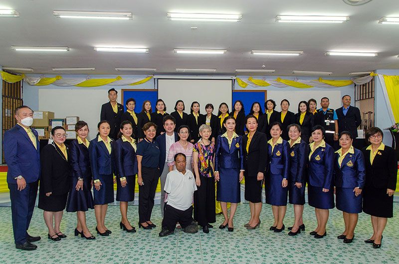 ชมรมคู่สมรสตุลาการศาลยุติธรรม ร่วมกับ กลุ่มจิตอาสาพัฒนาเด็กและเยาวชนจัดโครงการ Open House เพื่อรองรับเด็ก และเยาวชนที่จะพ้นมาตรการของสถานพินิจ