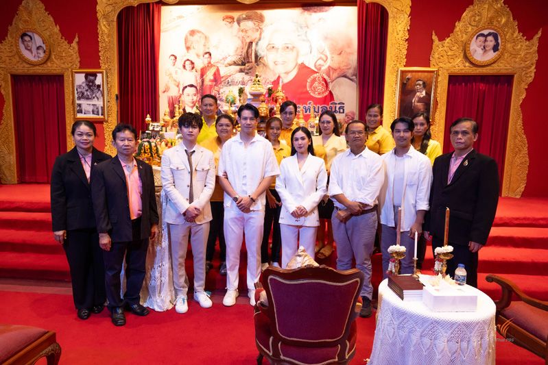 ‘ไทยพีบีเอส’ได้ฤกษ์บวงสรวงเปิดกองถ่ายทำละครเรื่อง‘นางฟ้าไร้นาม’