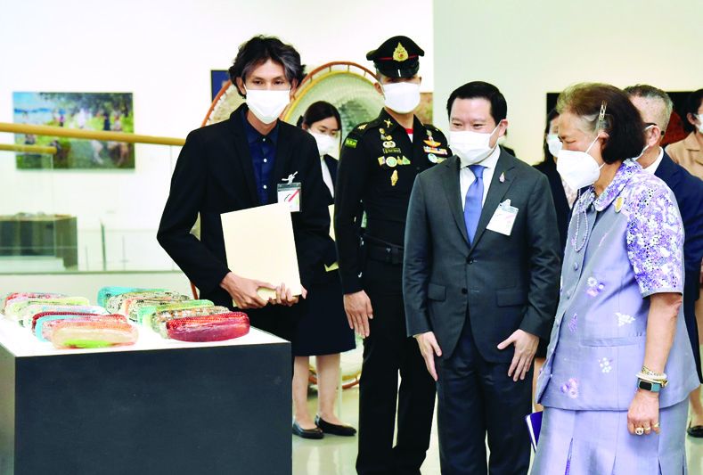 กรมสมเด็จพระเทพฯ เสด็จทรงเปิดนิทรรศการ ‘ศิลปกรรมช้างเผือก ครั้งที่ 12’