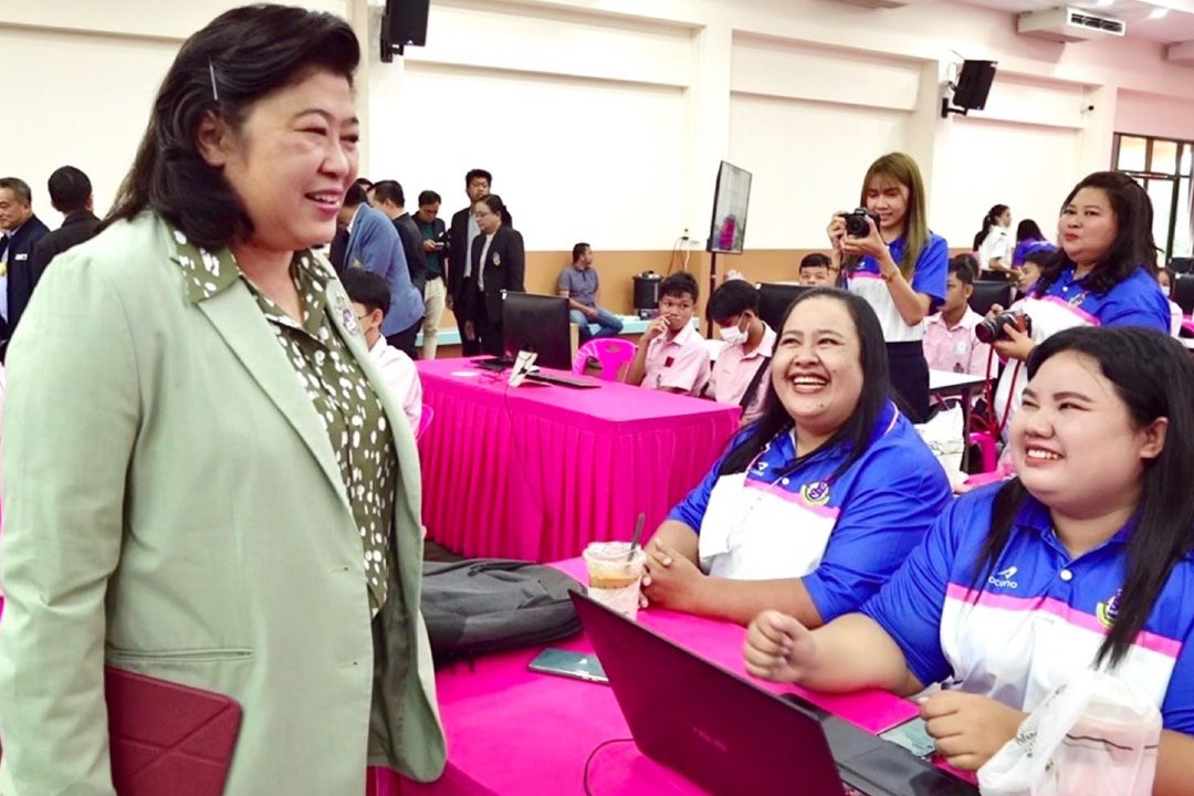 วช.สนับสนุนการพัฒนาสมรรถนะด้านปัญญาประดิษฐ์แก่เยาวชน ผ่านการถ่ายทอดความรู้เทคโนโลยีโดรนแปรอักษร