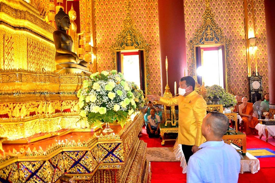 ปลัด มท.นำพุทธศาสนิกชนร่วมบำเพ็ญกุศลครบรอบ 56 ปี วิถีพรต เจ้าประคุณสมเด็จพระมหาธีรญาณมุนี