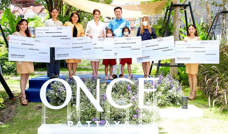 ‘วันส์ พัทยา’ ส่งต่อกำลังใจสู่สังคม  มอบเงินสนับสนุนให้แก่มูลนิธิและองค์กรสาธารณกุศล