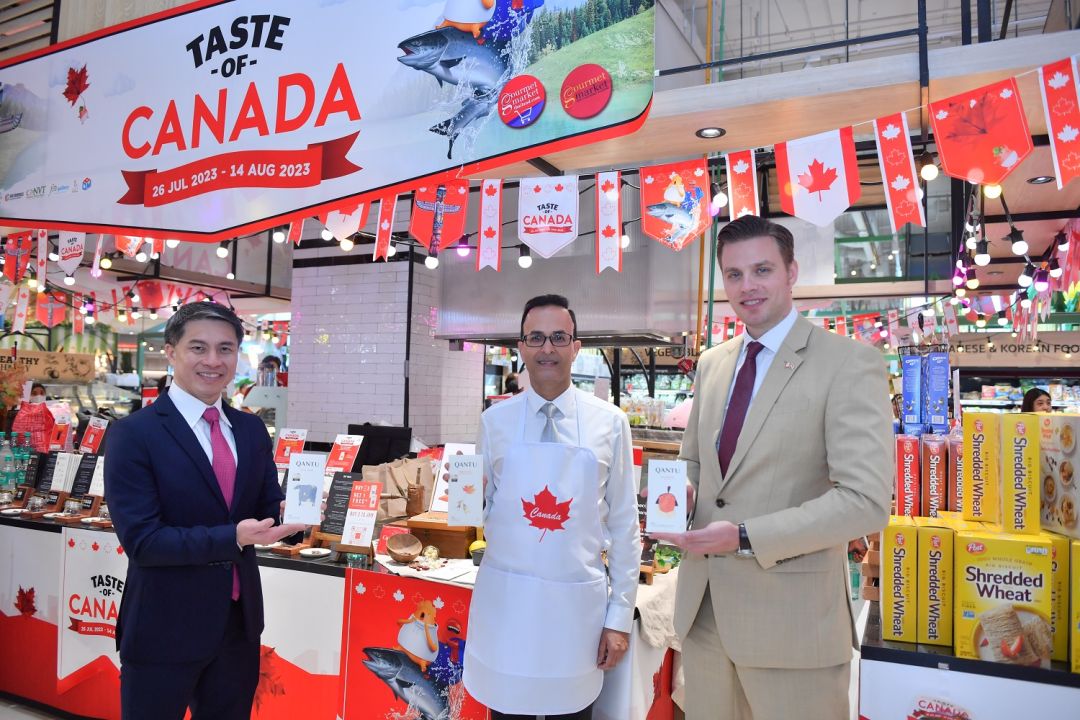 กูร์เมต์ มาร์เก็ต ร่วมกับ สถานทูตแคนาดาจัดงาน'Taste Of Canada 2023'