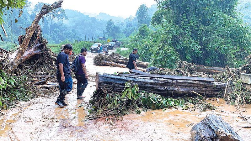 แม่ฮ่องสอนอ่วม  ดินถล่มตาย1-บ้านพัง12หลัง  อุตุเตือน32จว.ทั่วไทยฝนหนัก