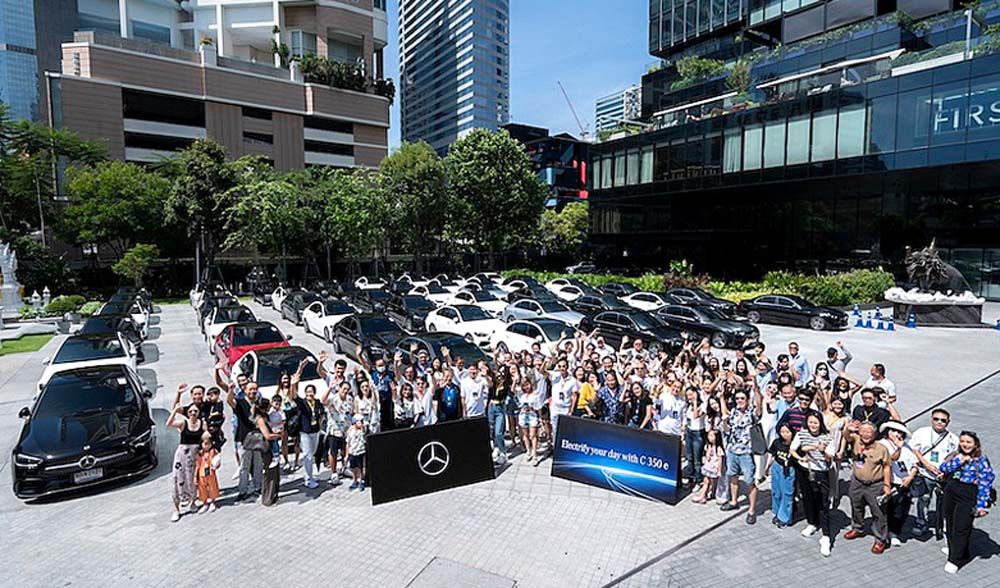 เมอร์เซเดส-เบนซ์จับมือ 8 ดีลเลอร์  ชวนลูกค้าสัมผัสโหมดพลังงานไฟฟ้า