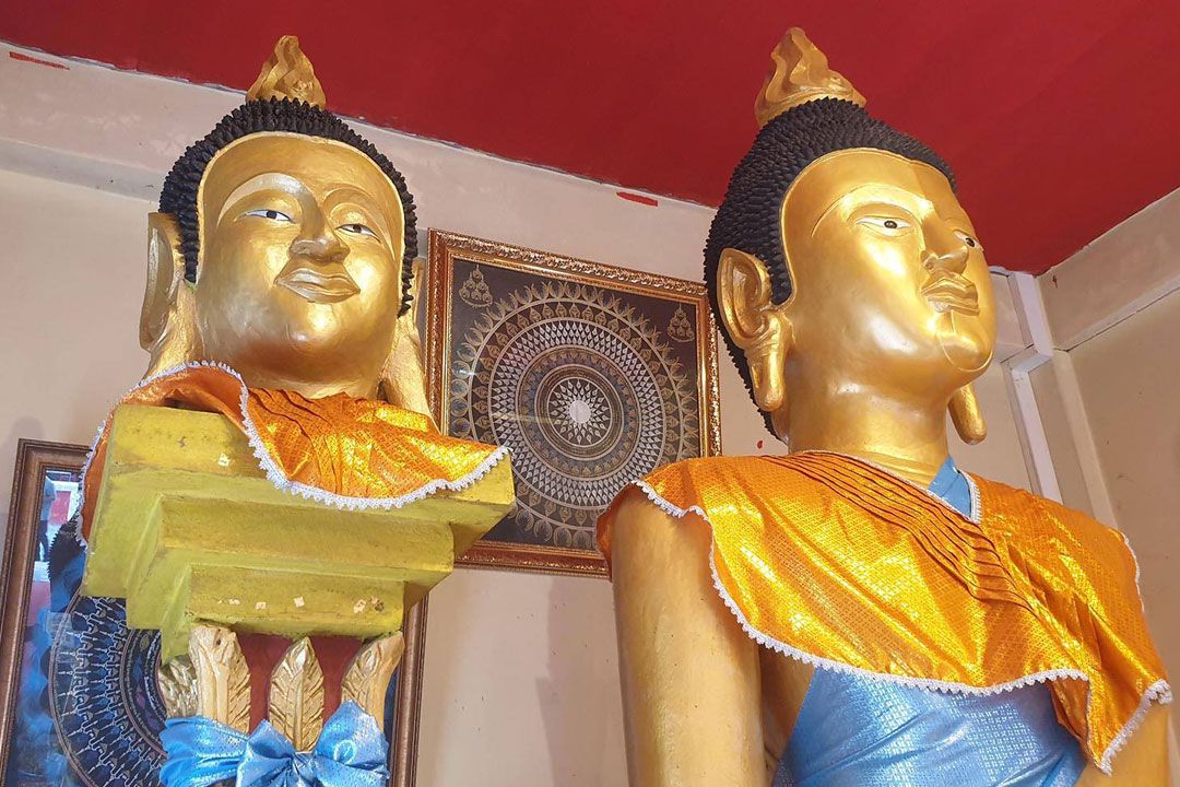 ‘หลวงพ่อโต’พระประธาน 2 เศียร ‘วัดป่าตอ’นครศรีธรรมราช