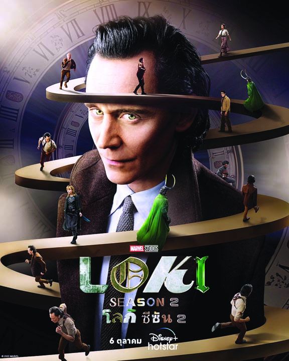 นับถอยหลังออกเดินทางข้ามเส้นเวลาอีกครั้งใน‘Marvel Studios’ Loki ซีซั่น 2’