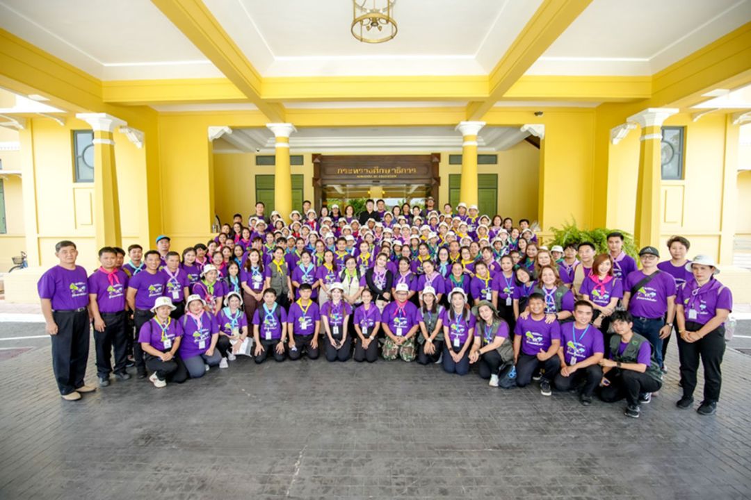 สพฐ.จัดแสดงผลงานนักเรียน ค่ายเยาวชนรักษ์พงไพร เฉลิมพระเกียรติฯ